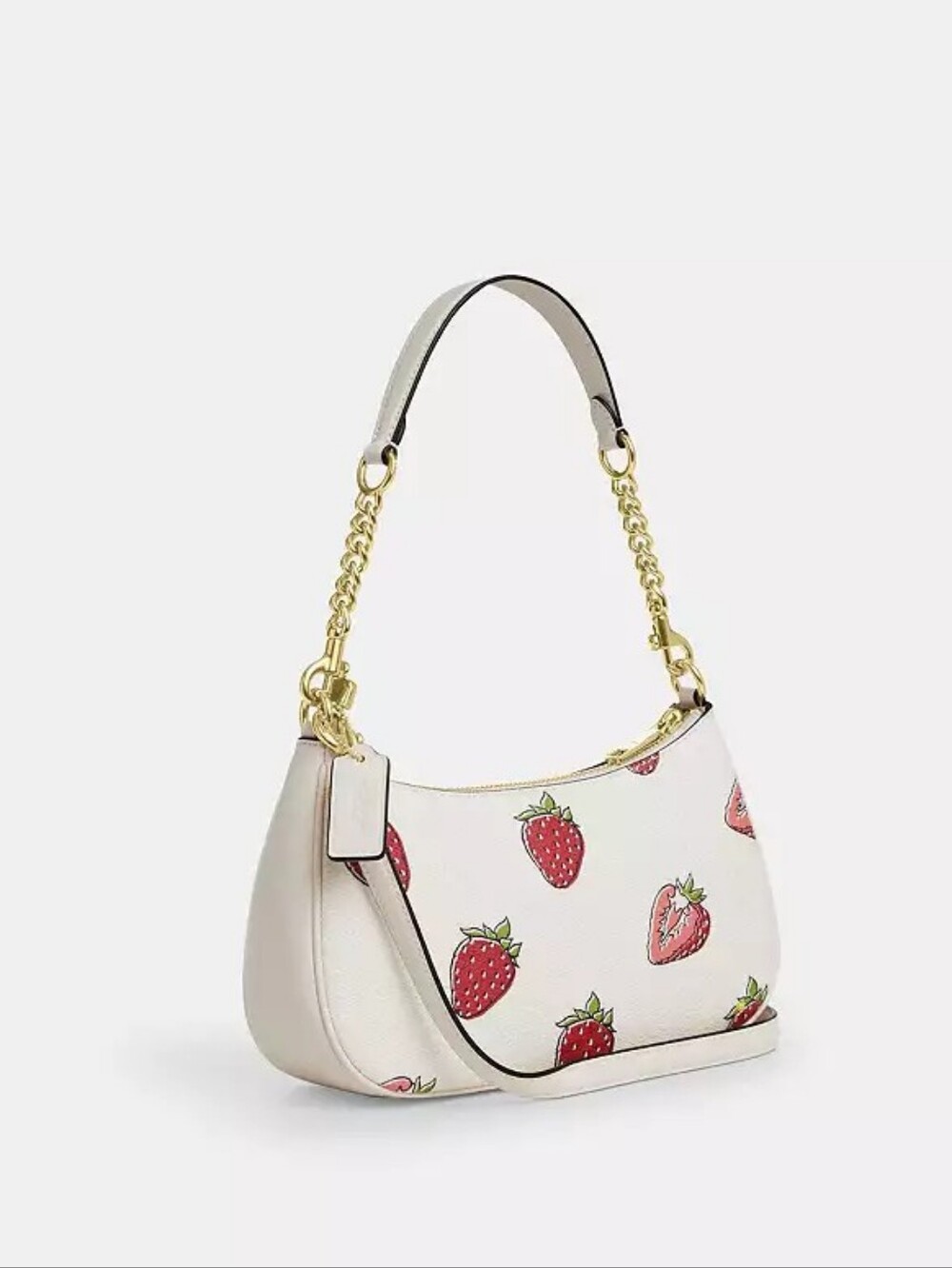 NWT Coach Teri Shoulder Bag CAL62 Strawberry Print ® Cute Chic Summer Bag - Picture 12 of 13